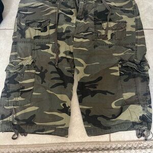 Men's Camouflage Cargo Shorts
